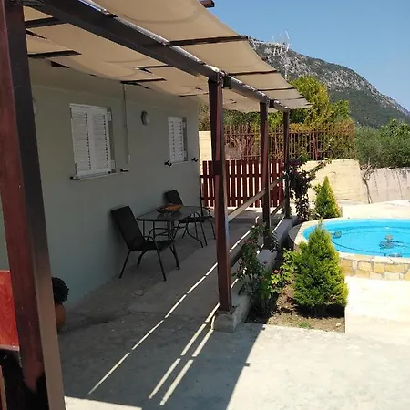 With Pool In Tzanata Kefalonia Nyaraló *
